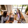 Monitor konferencyjny HP Series 7 Pro 34 cal WQHD - 734pm, 86,4 cm (34 inch), 3440 x 1440 pikseli, Wide Quad HD, LCD, 5 ms, Czarny, Srebrny