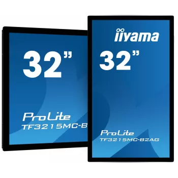 Monitor komputerowy iiyama ProLite TF3215MC-B2AG 80 cm (31.5 cala) 1920 x 1080 pikseli Full HD LED dotykowy Kiosk Czarny