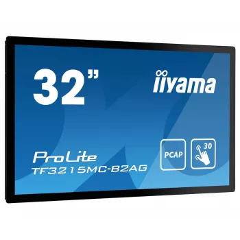 Monitor komputerowy iiyama ProLite TF3215MC-B2AG 80 cm (31.5 cala) 1920 x 1080 pikseli Full HD LED dotykowy Kiosk Czarny