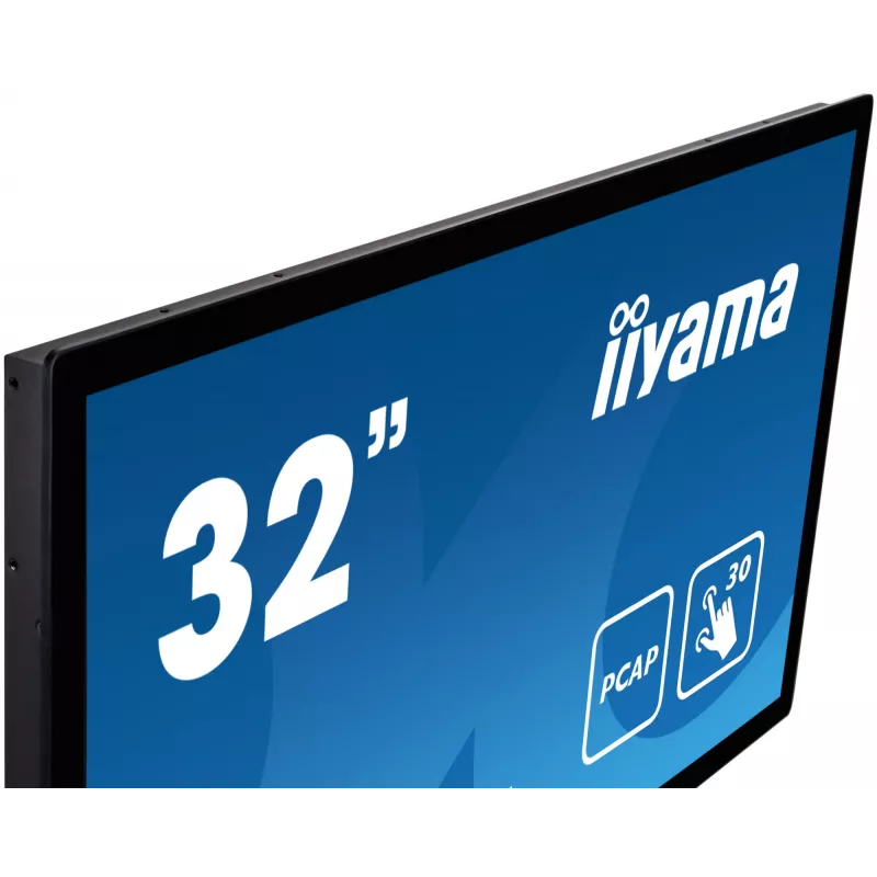 Monitor komputerowy iiyama ProLite TF3215MC-B2AG 80 cm (31.5 cala) 1920 x 1080 pikseli Full HD LED dotykowy Kiosk Czarny