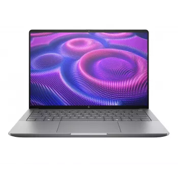 HP ZBook Ultra G1a Copilot+ PC AMD Ryzen AI Max PRO 390 35,6 cm (14 cali) WUXGA 32 GB LPDDR5x-SDRAM Wi-Fi 7 (802.11be) Windows 11 Pro AI Workstation, AI PC Srebrny
