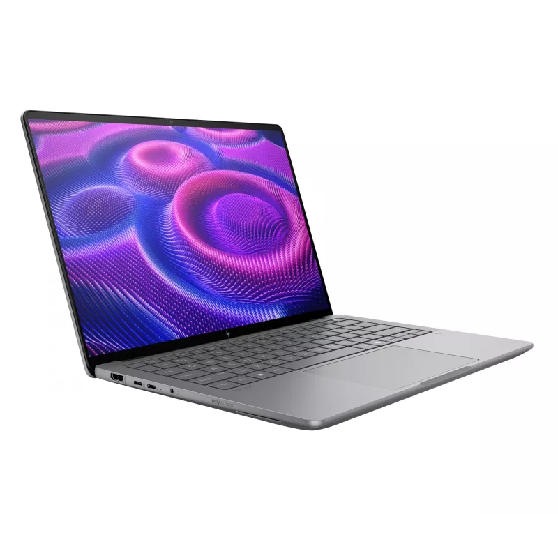 HP ZBook Ultra G1a Copilot+ PC AMD Ryzen AI Max PRO 390 35,6 cm (14 cali) WUXGA 32 GB LPDDR5x-SDRAM Wi-Fi 7 (802.11be) Windows 11 Pro AI Workstation, AI PC Srebrny