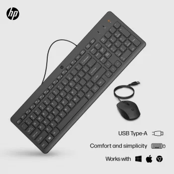 Mysz i klawiatura przewodowa HP 150