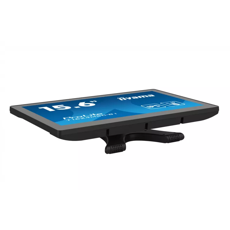 Monitor komputerowy iiyama T1624MSC-B1 39,6 cm (15,6 cala) 1920 x 1080 pikseli Full HD LED Dotykowy Czarny