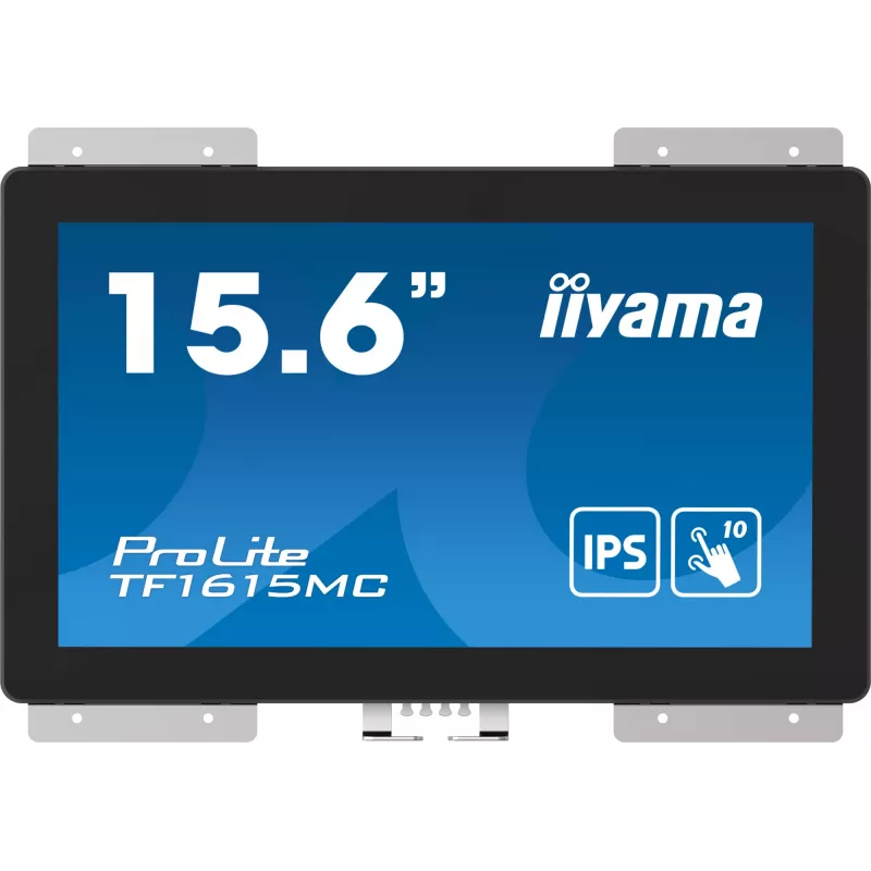 Monitor komputerowy iiyama ProLite TF1615MC-B1 39,6 cm (15,6 cala) 1920 x 1080 pikseli Full HD dotykowy Czarny