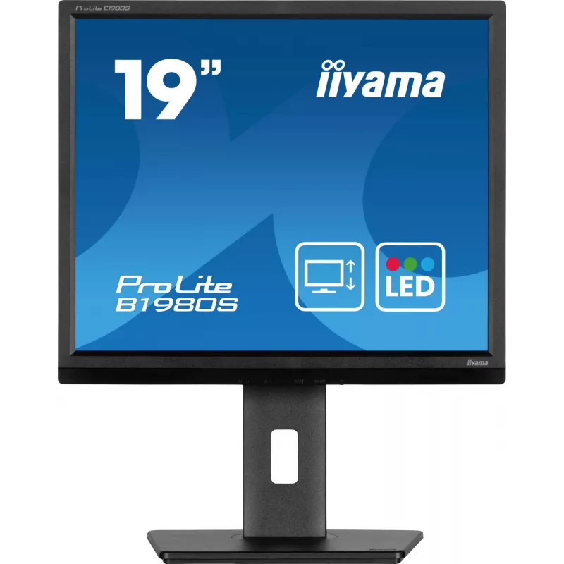 Monitor komputerowy iiyama ProLite B1980S-B1 48,3 cm (19 cali) 1280 x 1024 pikseli VGA LED Czarny