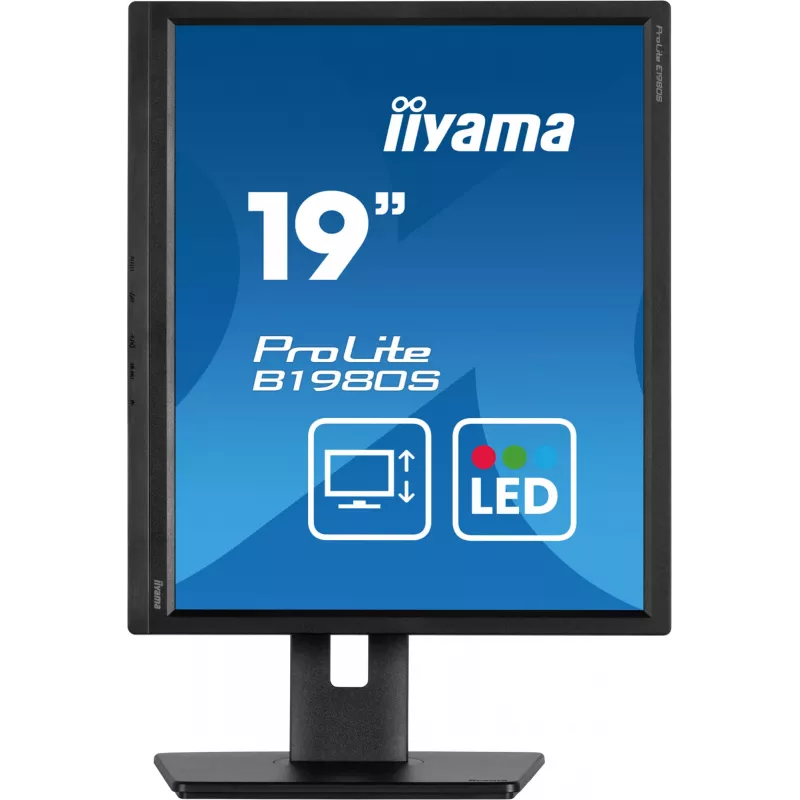 Monitor komputerowy iiyama ProLite B1980S-B1 48,3 cm (19 cali) 1280 x 1024 pikseli VGA LED Czarny