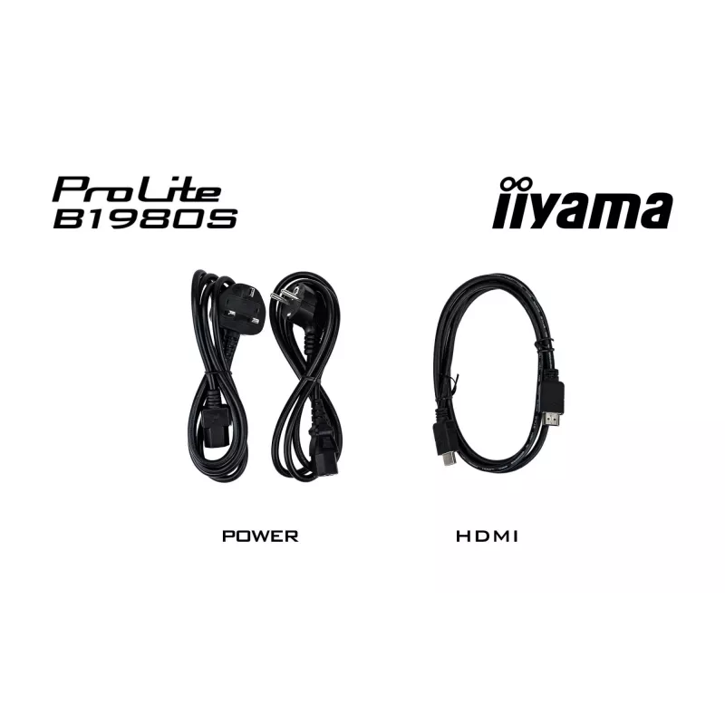 Monitor komputerowy iiyama ProLite B1980S-B1 48,3 cm (19 cali) 1280 x 1024 pikseli VGA LED Czarny