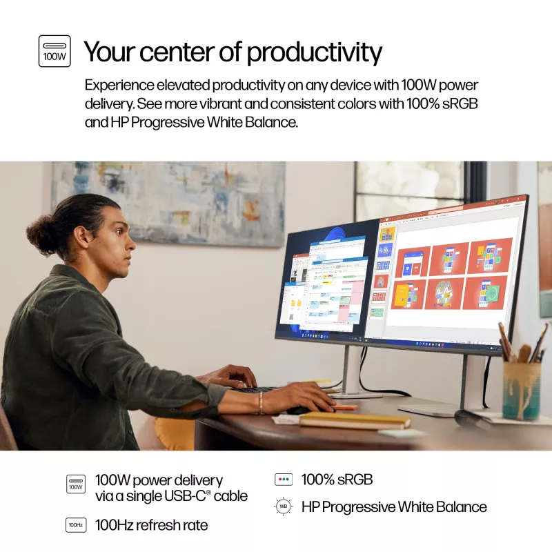 Monitor HP Series 5 Pro 27 cali QHD USB-C LCD 2560 x 1440