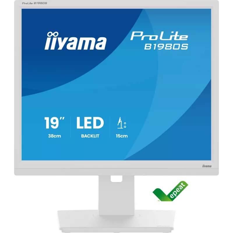 Monitor komputerowy iiyama ProLite B1980S-W1 48,3 cm (19 cali) 1280 x 1024 pikseli SVGA LED Biały