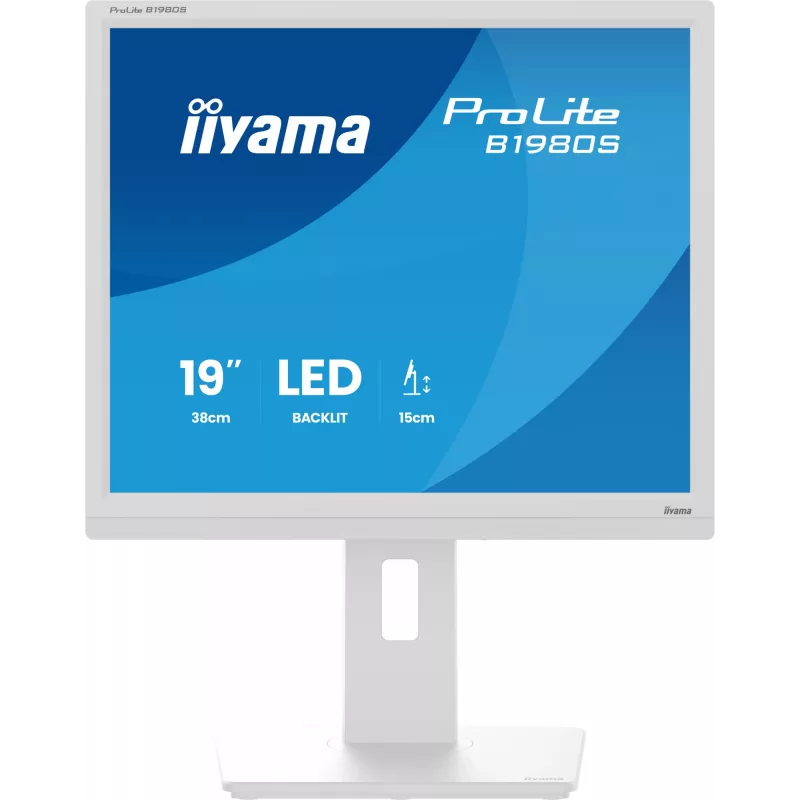 Monitor komputerowy iiyama ProLite B1980S-W1 48,3 cm (19 cali) 1280 x 1024 pikseli SVGA LED Biały