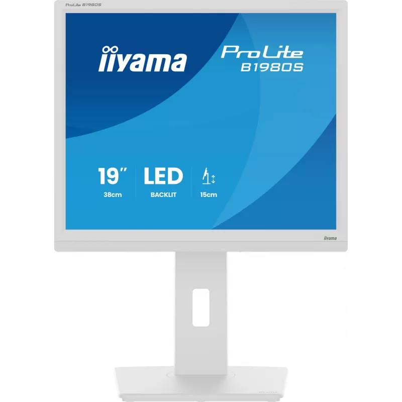 Monitor komputerowy iiyama ProLite B1980S-W1 48,3 cm (19 cali) 1280 x 1024 pikseli SVGA LED Biały