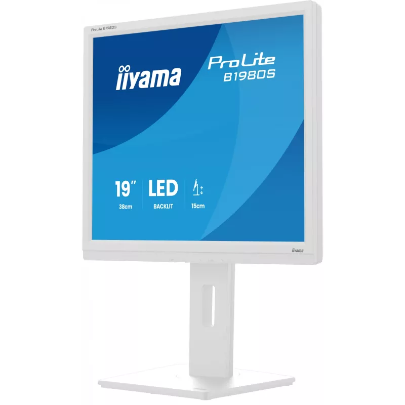 Monitor komputerowy iiyama ProLite B1980S-W1 48,3 cm (19 cali) 1280 x 1024 pikseli SVGA LED Biały