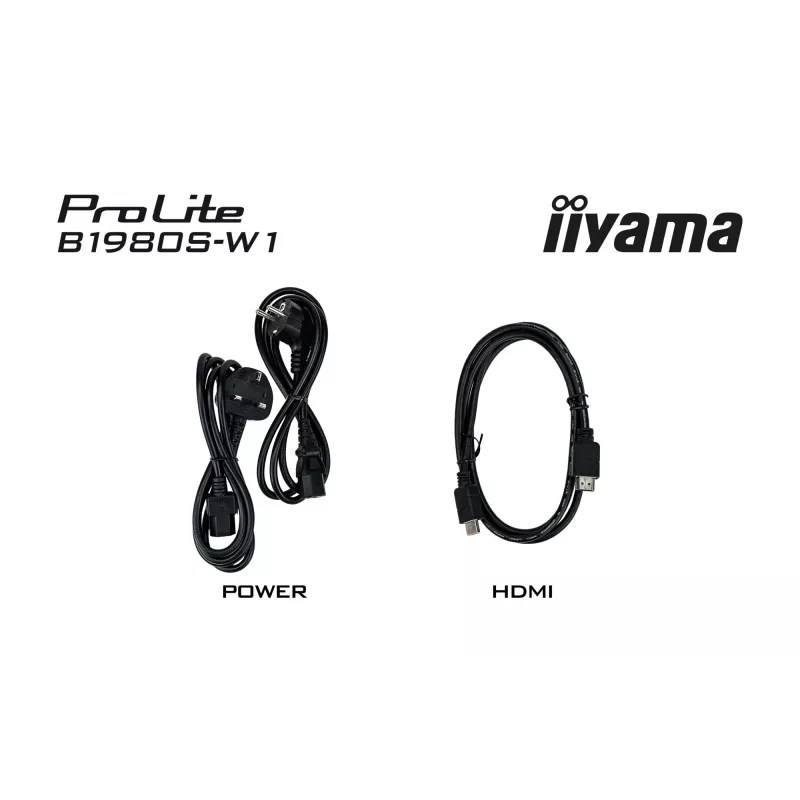Monitor komputerowy iiyama ProLite B1980S-W1 48,3 cm (19 cali) 1280 x 1024 pikseli SVGA LED Biały