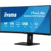Monitor komputerowy iiyama ProLite XCB3494WQSU-B1 86,4 cm (34 cale) 3440 x 1440 pikseli UltraWide Quad HD LED Czarny