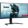 Monitor komputerowy iiyama G-MASTER GCB3484WQSU-B1 86,4 cm (34 cale) 3440 x 1440 pikseli UltraWide Quad HD LED Czarny