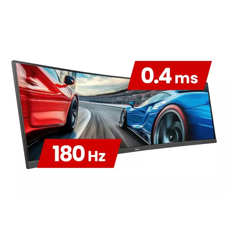 Monitor komputerowy iiyama G-MASTER GCB3484WQSU-B1 86,4 cm (34 cale) 3440 x 1440 pikseli UltraWide Quad HD LED Czarny