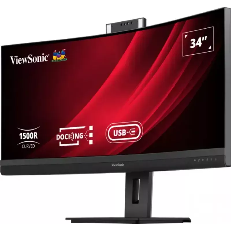 Monitor komputerowy Viewsonic VG3457CV 86,4 cm (34 cale) 3440 x 1440 pikseli UltraWide Quad HD LED Czarny