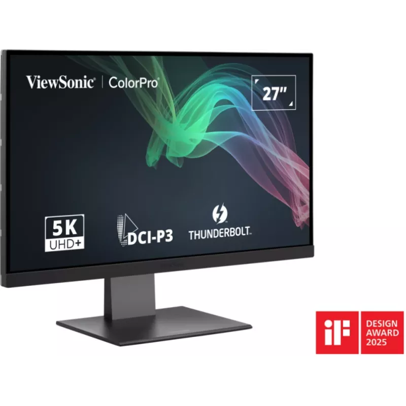 Monitor komputerowy Viewsonic VP2788-5K 68,6 cm (27 cali) 5120 x 2880 pikseli 5K Ultra HD LED Czarny