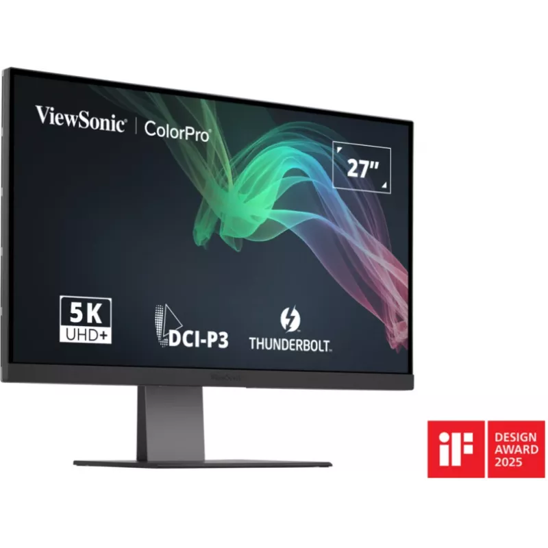 Monitor komputerowy Viewsonic VP2788-5K 68,6 cm (27 cali) 5120 x 2880 pikseli 5K Ultra HD LED Czarny