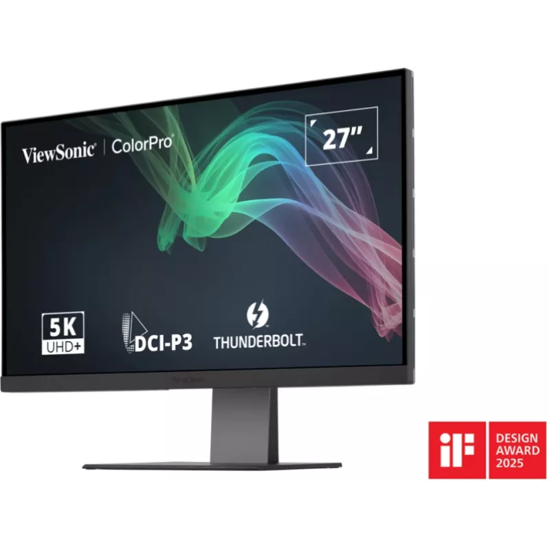 Monitor komputerowy Viewsonic VP2788-5K 68,6 cm (27 cali) 5120 x 2880 pikseli 5K Ultra HD LED Czarny