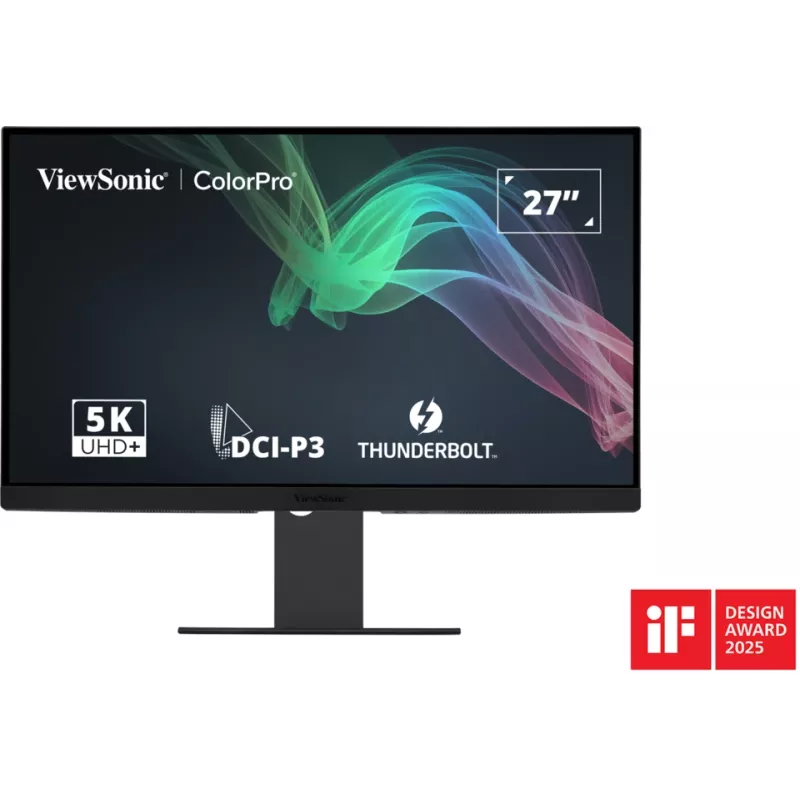 Monitor komputerowy Viewsonic VP2788-5K 68,6 cm (27 cali) 5120 x 2880 pikseli 5K Ultra HD LED Czarny