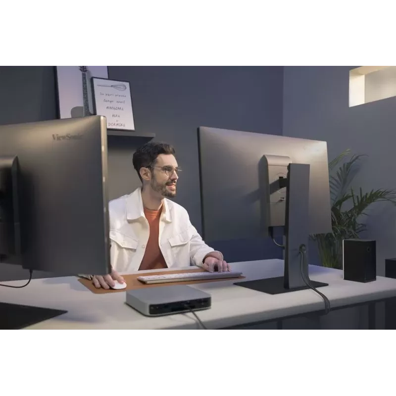 Monitor komputerowy Viewsonic VP2788-5K 68,6 cm (27 cali) 5120 x 2880 pikseli 5K Ultra HD LED Czarny