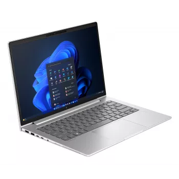 HP EliteBook 6 G1a AI PC AMD Ryzen™ 5 230 Laptop 35,6 cm (14 cali) WUXGA 16 GB DDR5-SDRAM Wi-Fi 7 (802.11be) Windows 11 Pro Srebrny