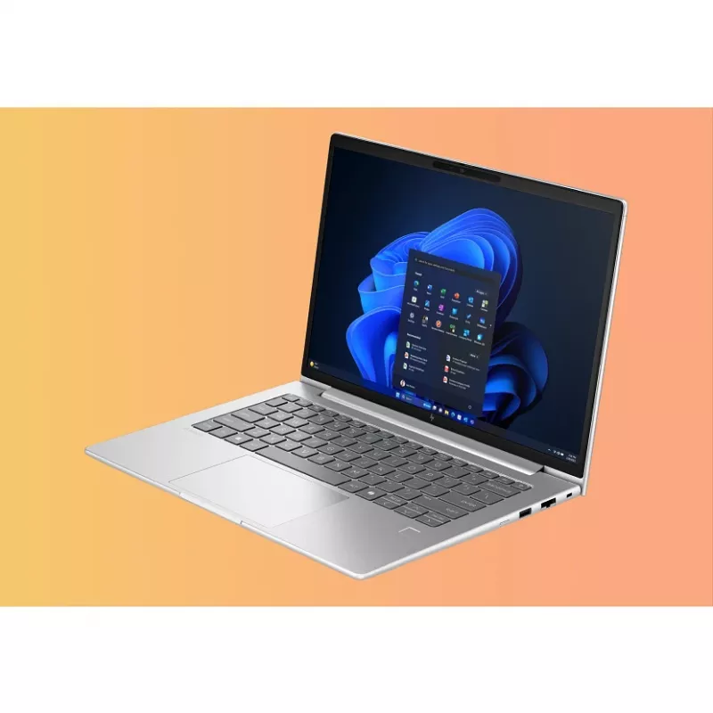 HP EliteBook 6 G1i AI Intel Core Ultra 5 225U Laptop 35,6 cm (14 cali) WUXGA 16 GB DDR5-SDRAM Wi-Fi 7 (802.11be) Windows 11 Pro AI PC Srebrny