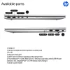 HP EliteBook 6 G1i AI Intel Core Ultra 5 225U Laptop 40,6 cm (16 cali) WUXGA 16 GB DDR5-SDRAM Wi-Fi 7 (802.11be) Windows 11 Pro AI PC Srebrny
