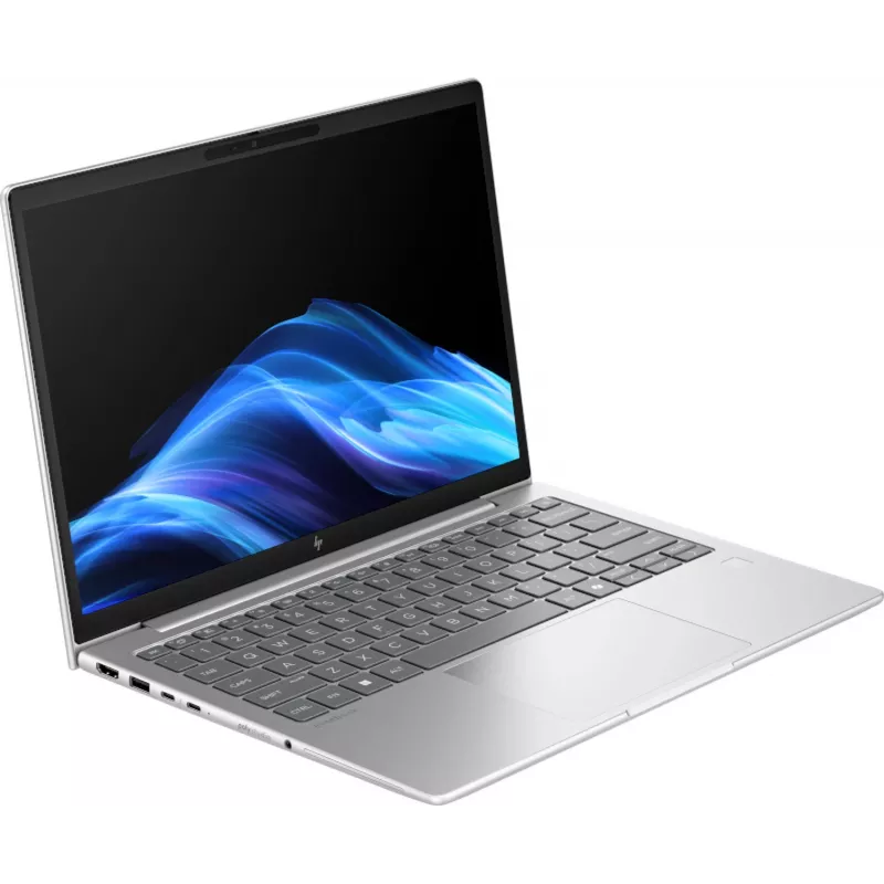 HP EliteBook 6 G1i AI PC Intel Core Ultra 7 255U Laptop 33,8 cm (13,3 cala) WUXGA 32 GB DDR5-SDRAM Wi-Fi 7 (802.11be) Windows 11 Pro Srebrny