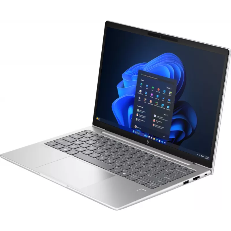 HP EliteBook 6 G1i AI PC Intel Core Ultra 7 255U Laptop 33,8 cm (13,3 cala) WUXGA 32 GB DDR5-SDRAM Wi-Fi 7 (802.11be) Windows 11 Pro Srebrny