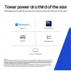 HP Z2 SFF G1i Intel Core Ultra 7 265K 32 GB DDR5-SDRAM NVIDIA RTX A400 Windows 11 Pro Stacja robocza AI, Komputer AI