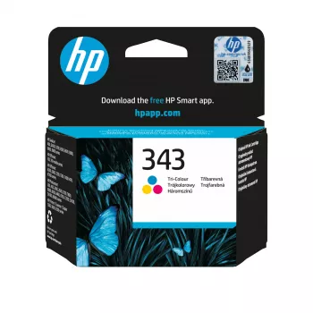 HP 343 Tri-color Oryginalny wkład atramentowy