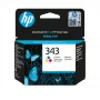 HP 343 Tri-color Oryginalny wkład atramentowy