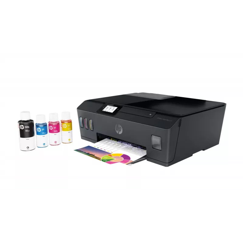 HP Smart Tank Plus 570 Bezprzewodowa kolorowa drukarka wielofunkcyjna, kopiarka, skaner