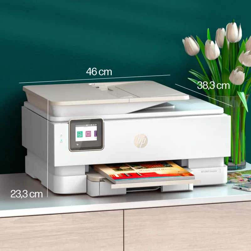 HP ENVY Inspire 7920e Bezprzewodowa kolorowa drukarka wielofunkcyjna, Instant Ink; Kopiarka, Skaner