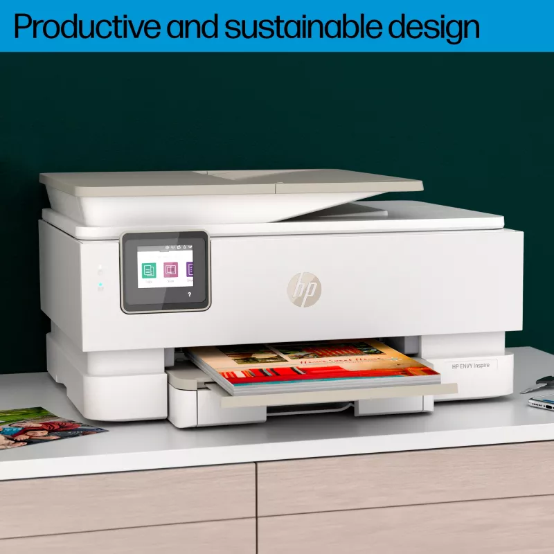 HP ENVY Inspire 7920e Bezprzewodowa kolorowa drukarka wielofunkcyjna, Instant Ink; Kopiarka, Skaner