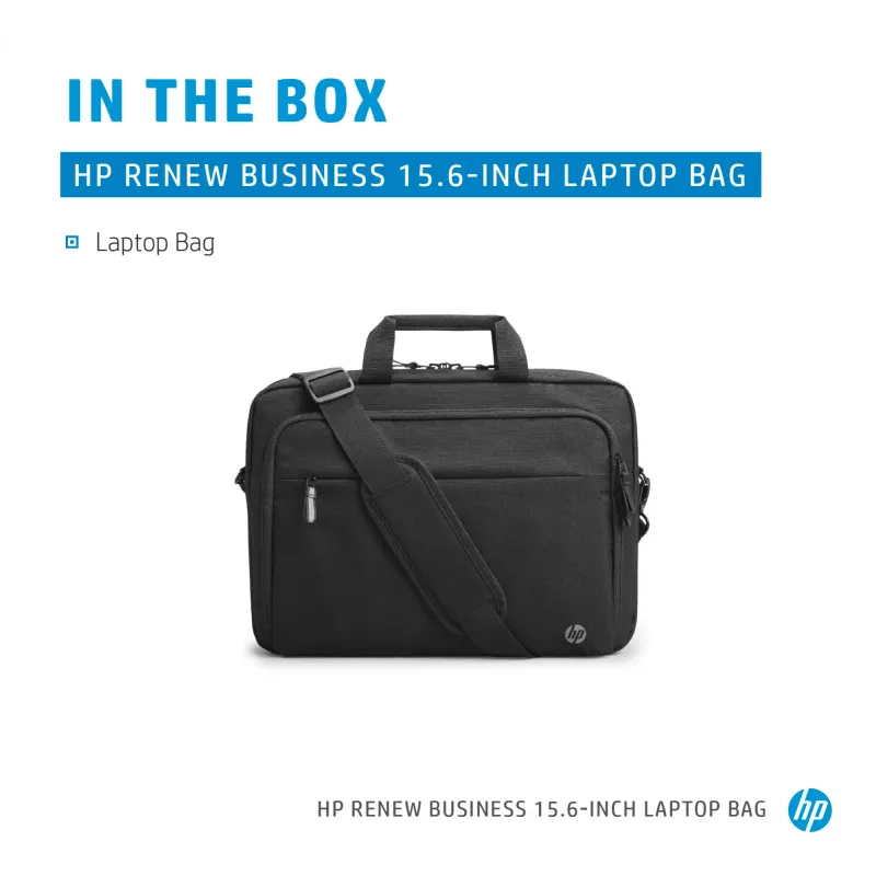 Torba na laptopa HP Renew Business 15,6 cala, torba typu messenger, 39,6 cm (15,6 cala), 610 g