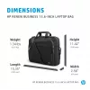 Torba na laptopa HP Renew Business 15,6 cala, torba typu messenger, 39,6 cm (15,6 cala), 610 g