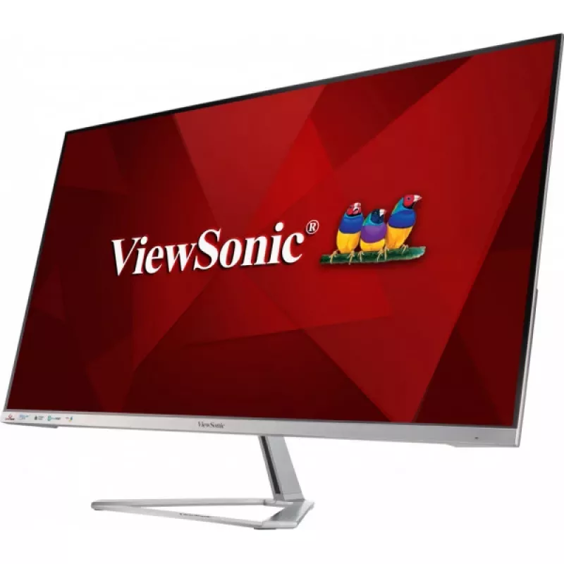 Monitor komputerowy Viewsonic VX Series VX3276-MHD-3 81,3 cm (32 cale) 1920 x 1080 pikseli Full HD LED Srebrny