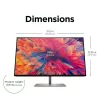 Monitor HP Z24q G3 QHD, 60,5 cm (23,8 cala), 2560 x 1440 pikseli, Quad HD, LCD, 5 ms, Srebrny