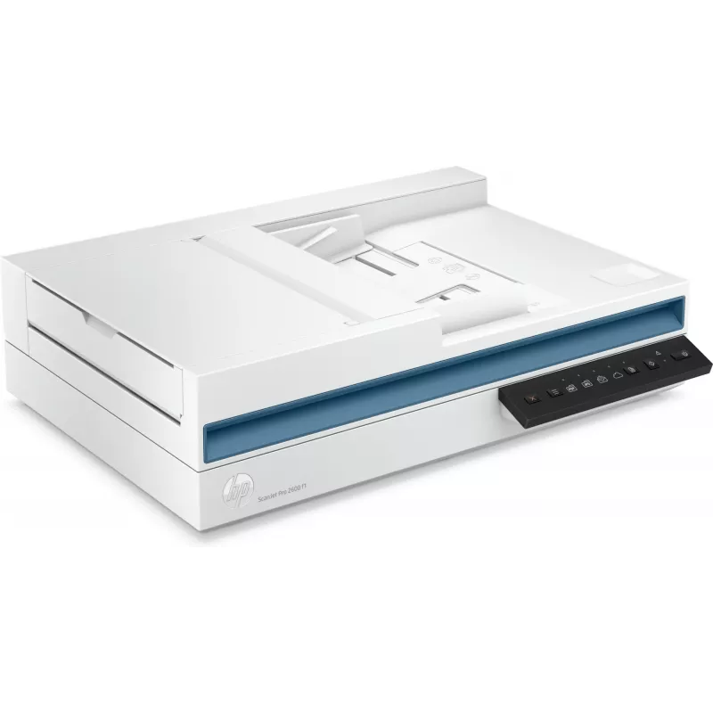 Skaner HP Scanjet Pro 2600 f1 płaski i z podajnikiem ADF 600 x 600 DPI A4 Biały
