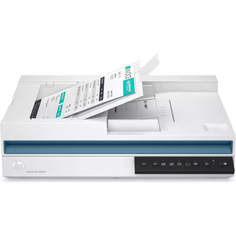 HP Scanjet Pro 3600 f1 Skaner płaski i ADF 1200 x 1200 DPI A4 Biały