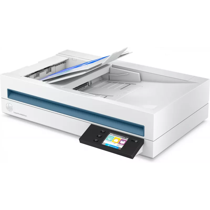HP Scanjet Pro N4600 fnw1 Skaner płaski i z automatycznym podajnikiem dokumentów 1200 x 1200 DPI A5 Biały