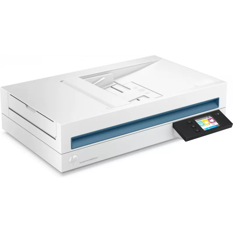 HP Scanjet Pro N4600 fnw1 Skaner płaski i z automatycznym podajnikiem dokumentów 1200 x 1200 DPI A5 Biały