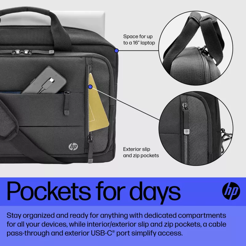 HP Renew Executive torba na laptopa 16 cali, typ messenger