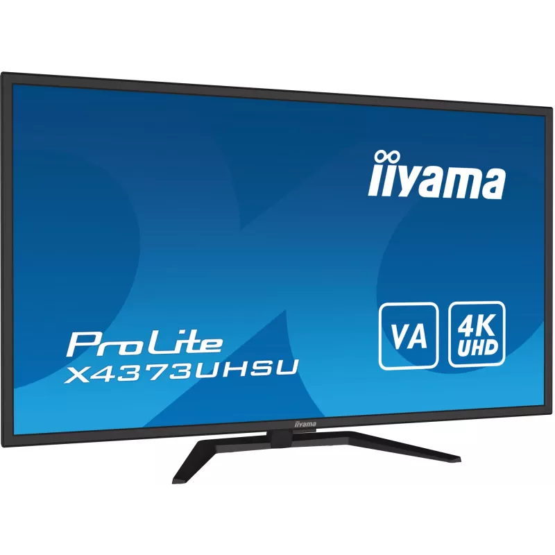 Monitor komputerowy iiyama ProLite X4373UHSU-B1 108 cm (42,5 cala) 3840 x 2160 pikseli 4K Ultra HD Czarny