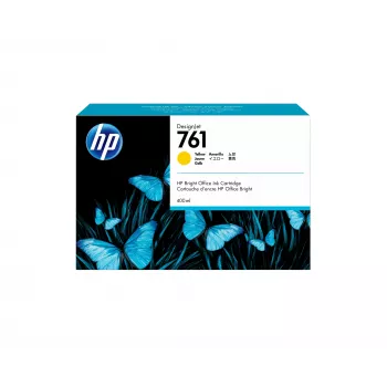 HP 761 400-ml żółty DesignJet wkład atramentowy, HP DesignJet T7100 Printer; HP DesignJet T7200 Production Printer, Thermal inkjet, żółty, Singapore, 174 mm, 114 mm