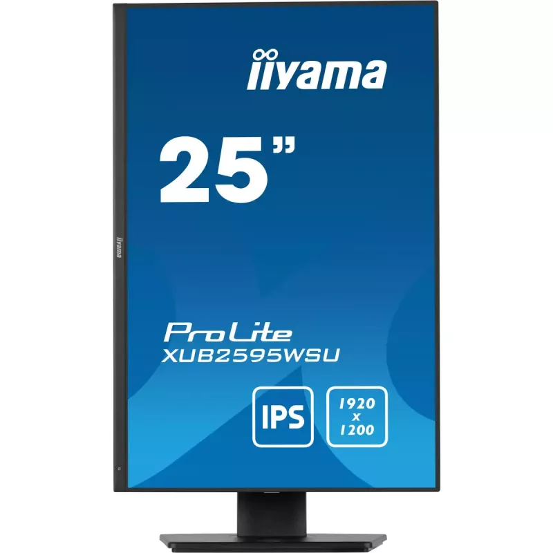 Monitor komputerowy iiyama ProLite XUB2595WSU-B5 63,5 cm (25 cali) 1920 x 1200 pikseli WUXGA LED Czarny